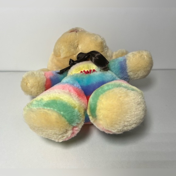 Victor Trading Co Rainbow Hawaii Monkey Plush Stuffed Animal VTG Tags Pride - Picture 6 of 11